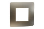 Рамка Unica Studio Metal, 1 постова, 1 x 2 модуля, бронза або беж (NU280251M)