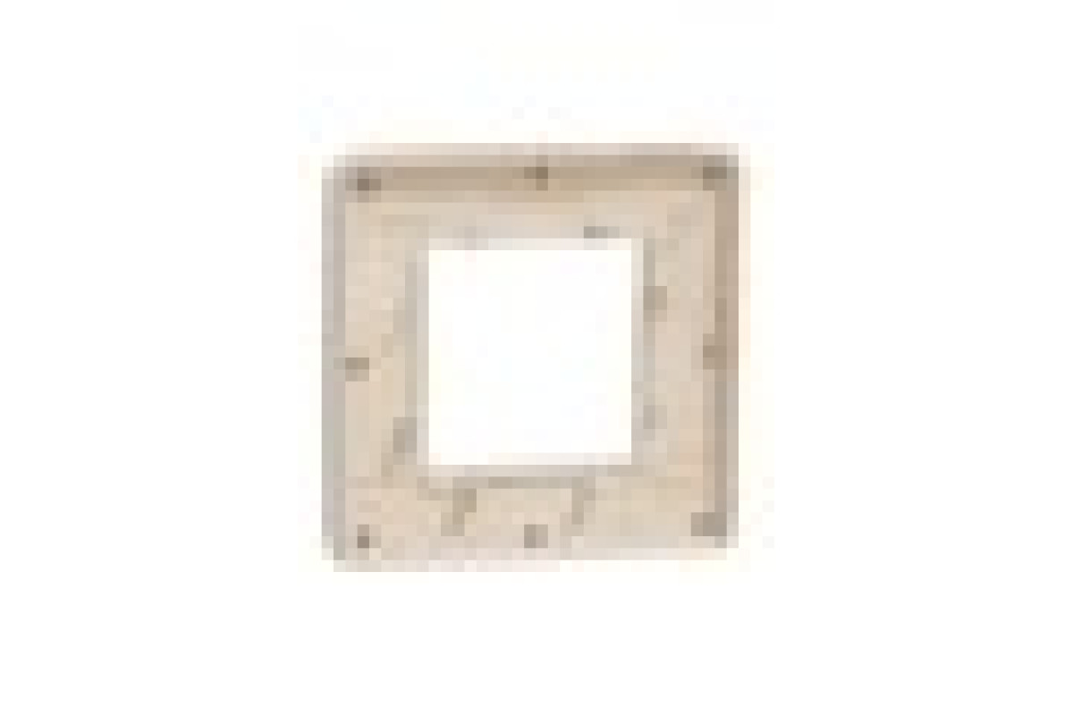 Рамка Unica Studio Metal, 1 постова, 1 x 2 модуля, бронза або беж (NU280251M)