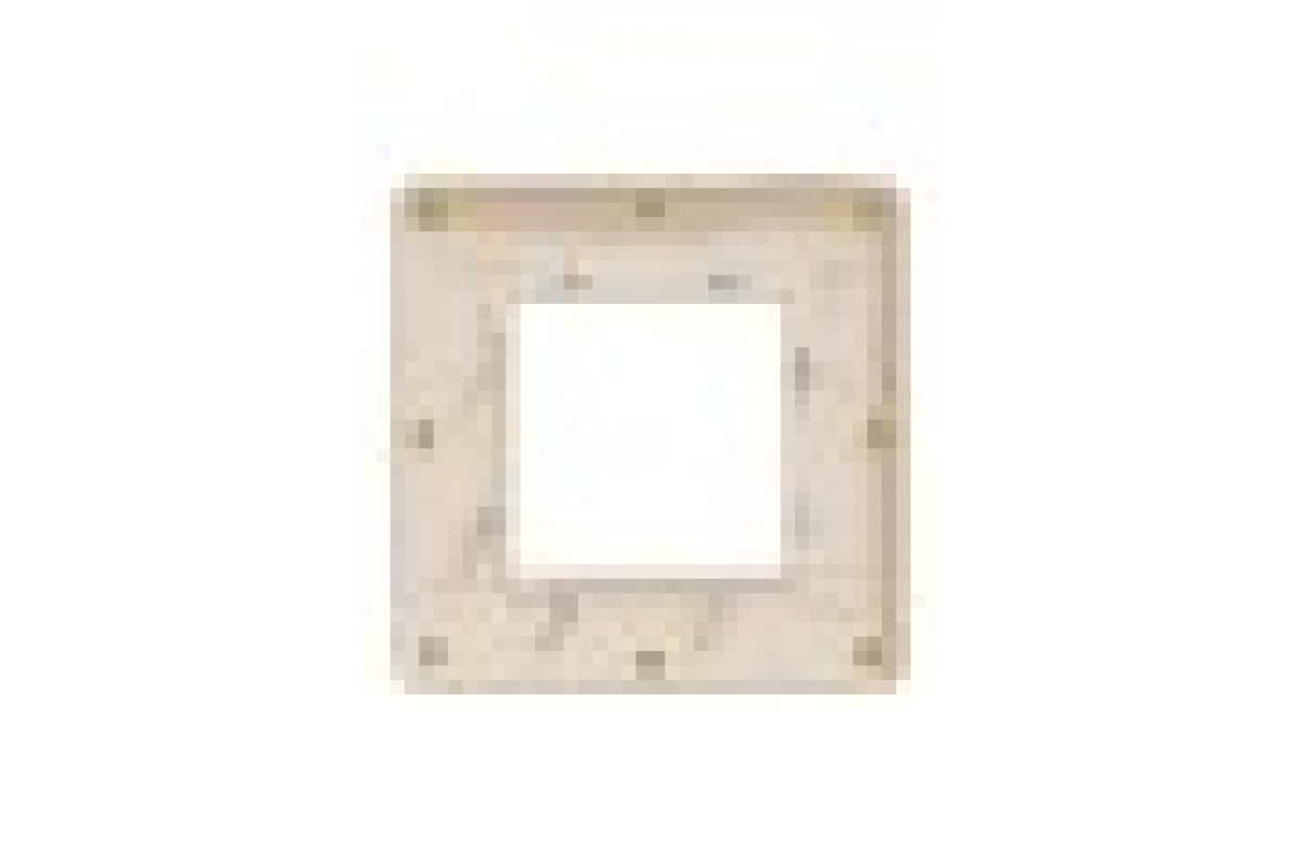 Рамка Unica Studio Metal, 1 постова, 1 x 2 модуля, золото або беж (NU280260M)