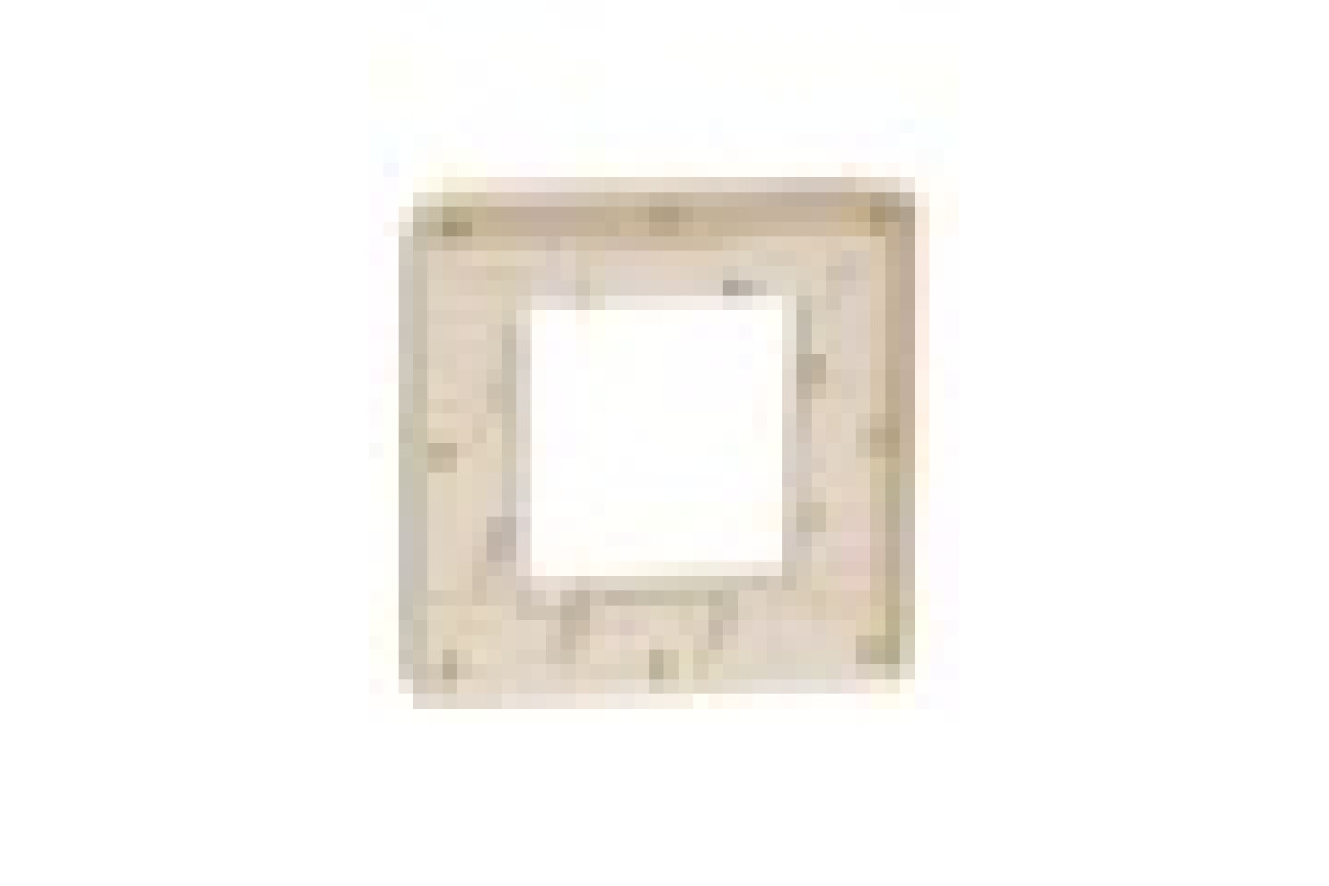 Рамка Unica Studio Metal, 1 постова, 1 x 2 модуля, золото або беж (NU280260M)