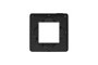 Рамка Unica Studio Metal, 1 постова, антрацит (NU280253M)