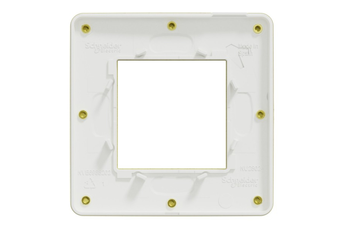 Рамка Unica Studio Metal, 1 постова, золото (NU280259M)