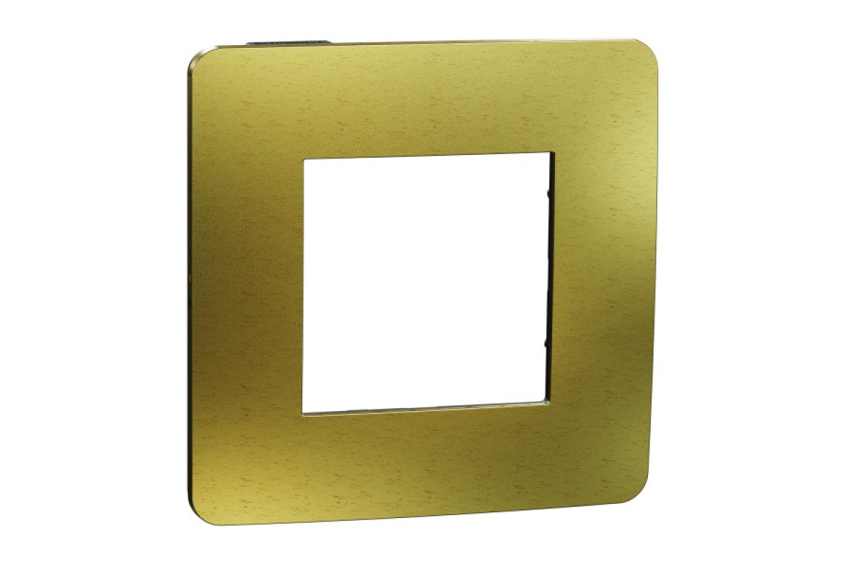 Рамка Unica Studio Metal, 1 постова, золото (NU280262M)