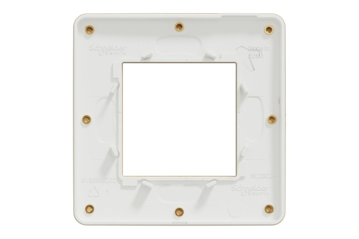 Рамка Unica Studio Metal, 1 постова, мідь (NU280257M)