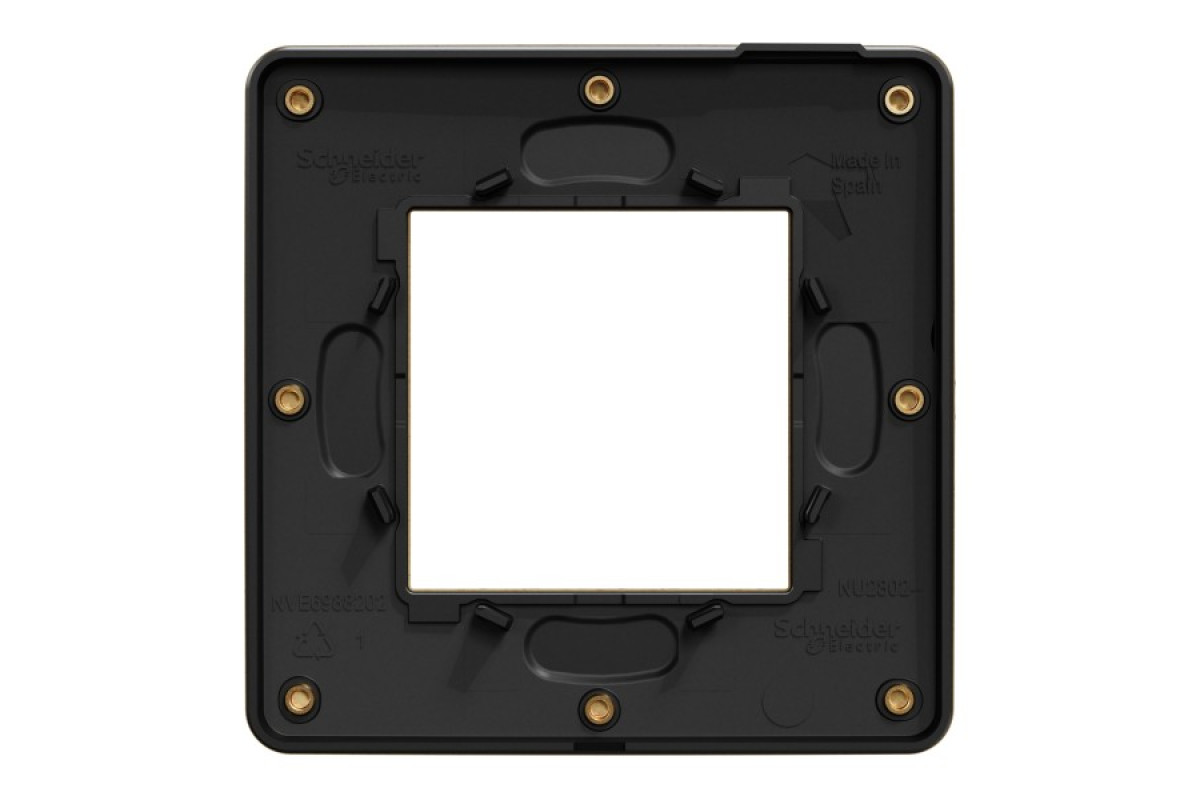 Рамка Unica Studio Metal, 1 постова, мідь (NU280258M)