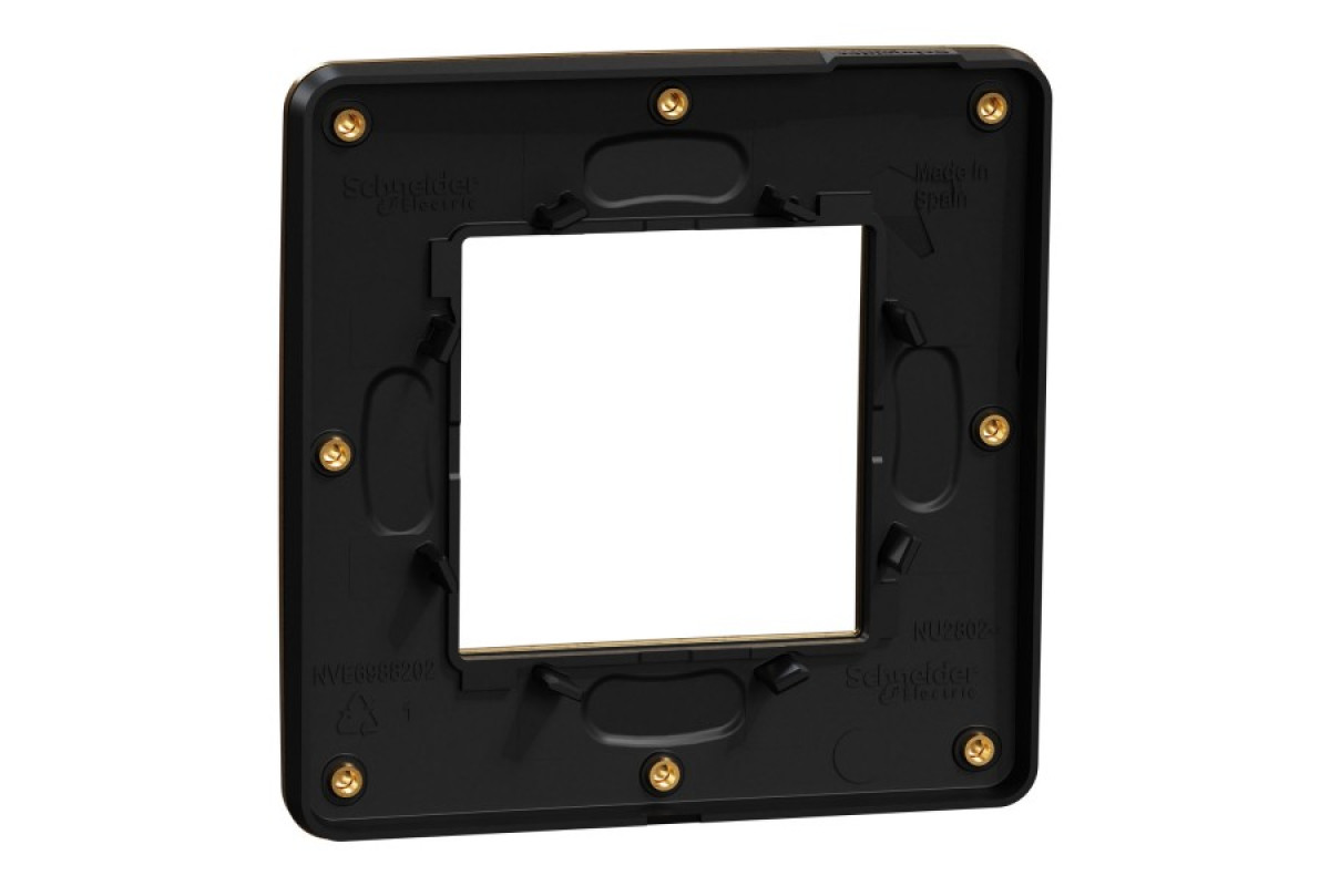 Рамка Unica Studio Metal, 1 постова, мідь (NU280258M)