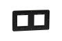 Рамка Unica Studio Metal, 2 пости, антрацит (NU280453M)
