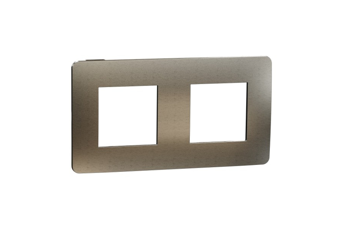 Рамка Unica Studio Metal, 2 пости, бронза (NU280452M)