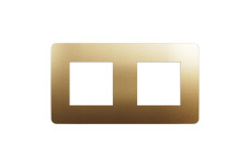 Рамка Unica Studio Metal, 2 пости, мідь (NU280458M)