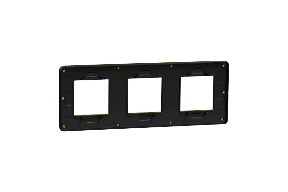 Рамка Unica Studio Metal, 3 пости, золото (NU280662M)