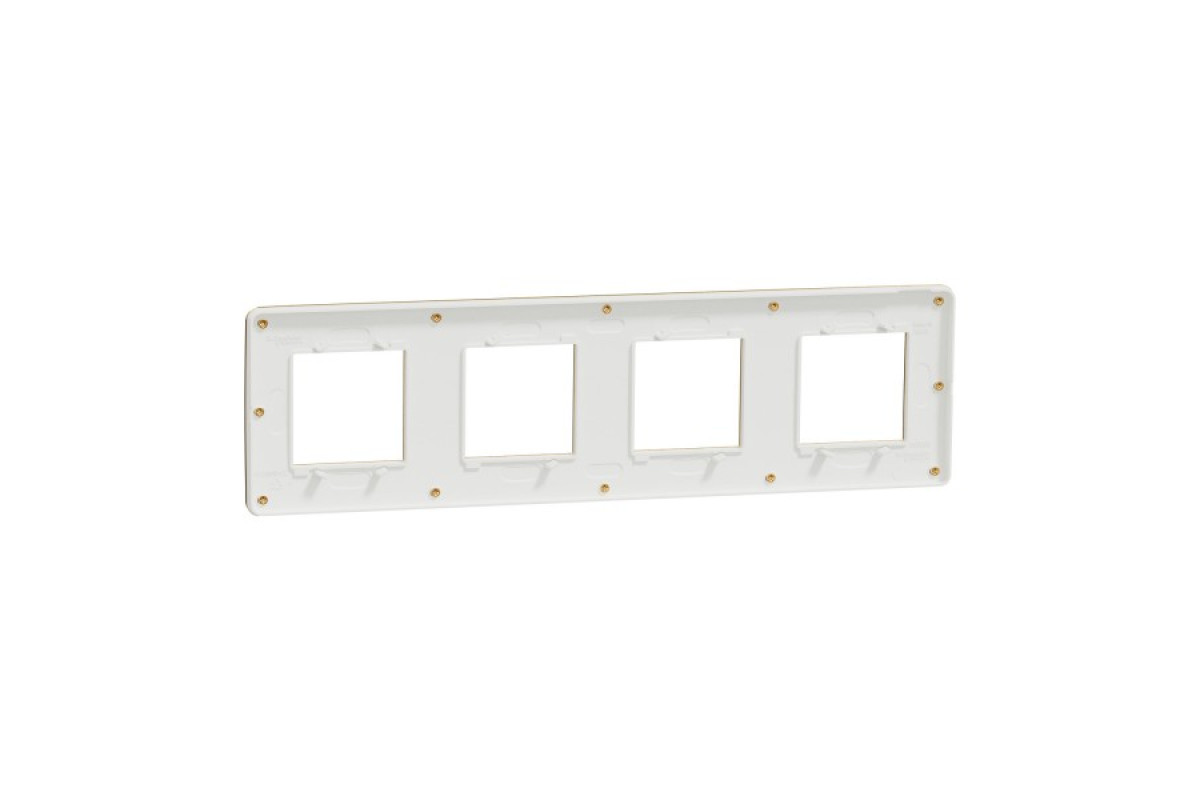 Рамка Unica Studio Metal, 4 пости, мідь (NU280857M)