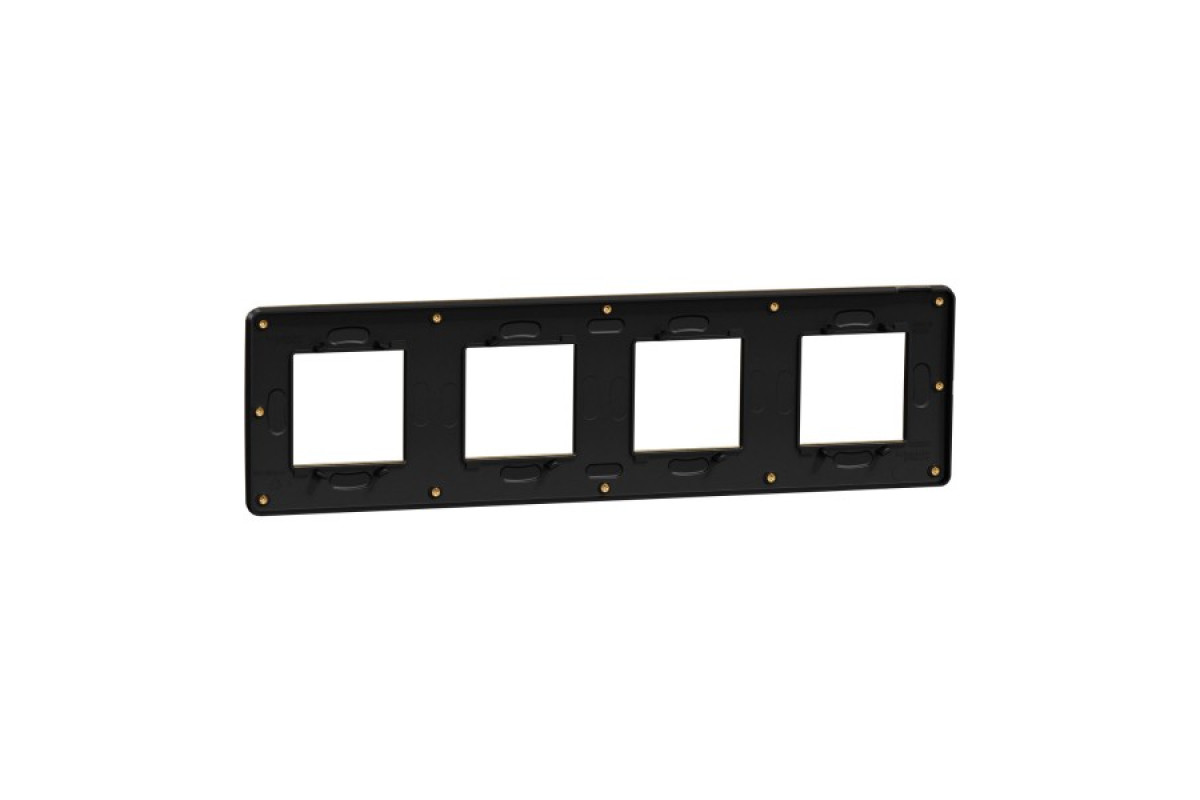 Рамка Unica Studio Metal, 4 пости, мідь (NU280858M)