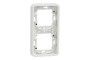 Рамка двомісна IP55 Mureva Styl, вертикальна, біла (MUR39151)