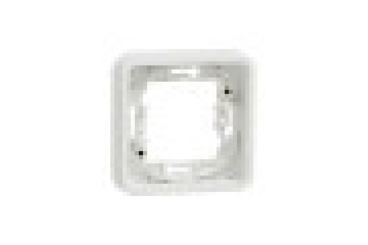 Рамка одномісна IP55 Mureva Styl, універсальна, біла (MUR39107)