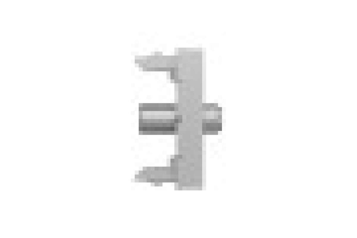 Розетка Coaxial F-type, 1 модуль алюм (NU346830)