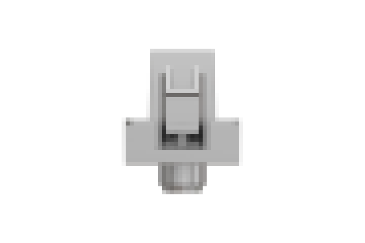 Розетка Coaxial F-type, 1 модуль алюм (NU346830)