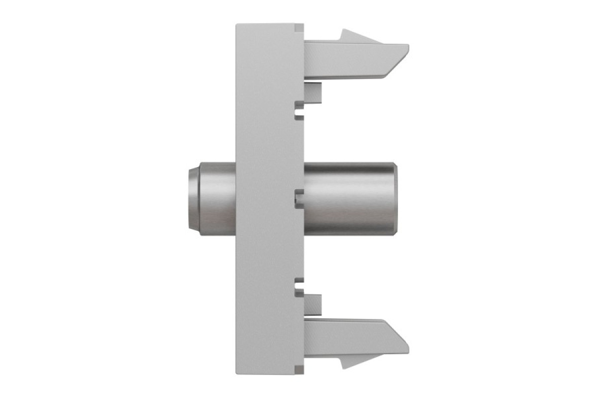 Розетка Coaxial F-type, 1 модуль алюм (NU346830)