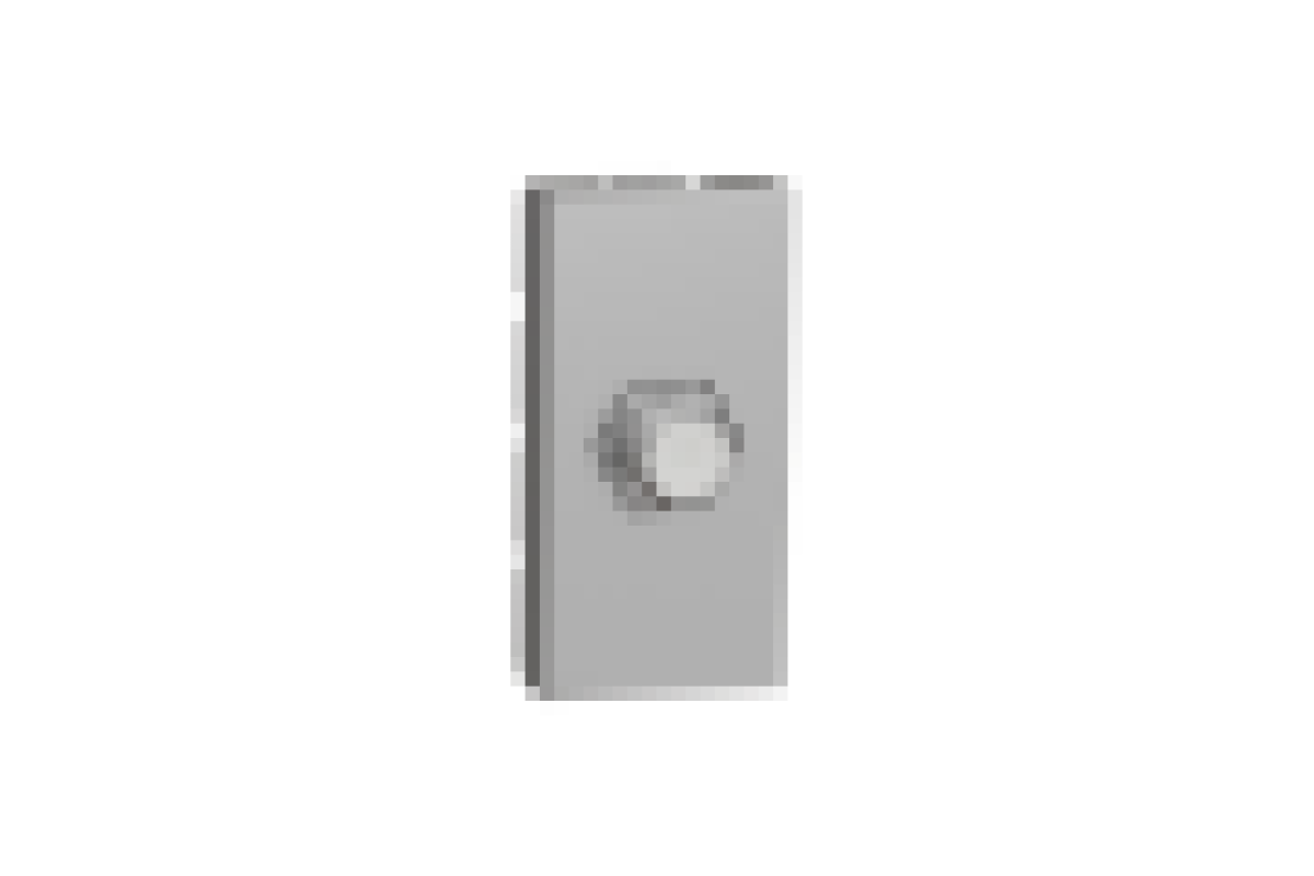 Розетка Coaxial F-type, 1 модуль алюм (NU346830)