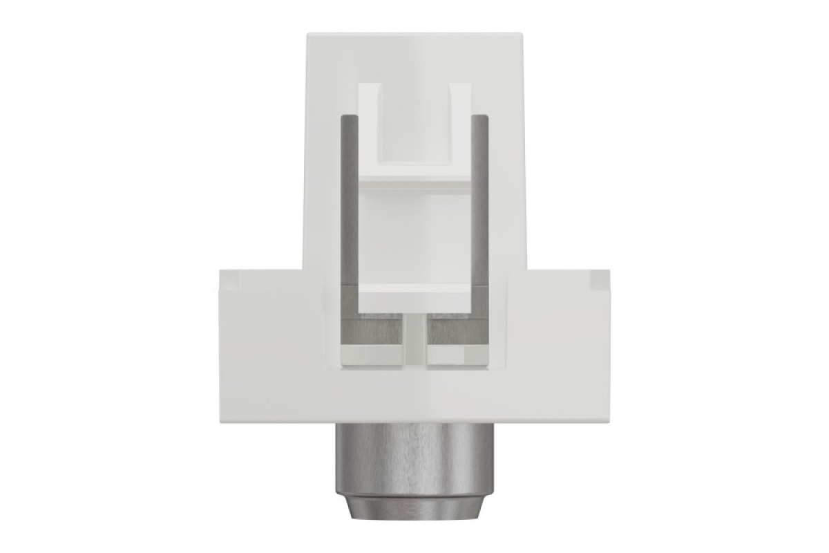 Розетка Coaxial F-type, 1 модуль біла (NU346818)