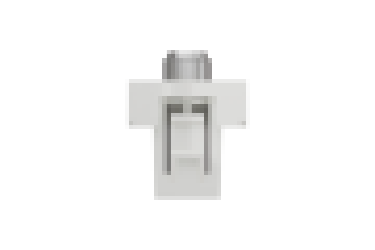 Розетка Coaxial F-type, 1 модуль біла (NU346818)