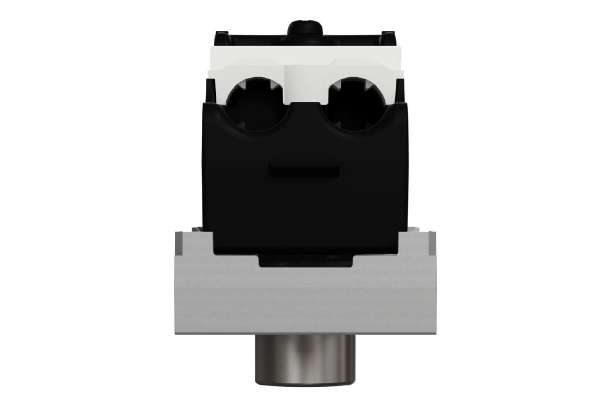 Розетка TV одинарна, 1 модуль алюміній (NU346130)