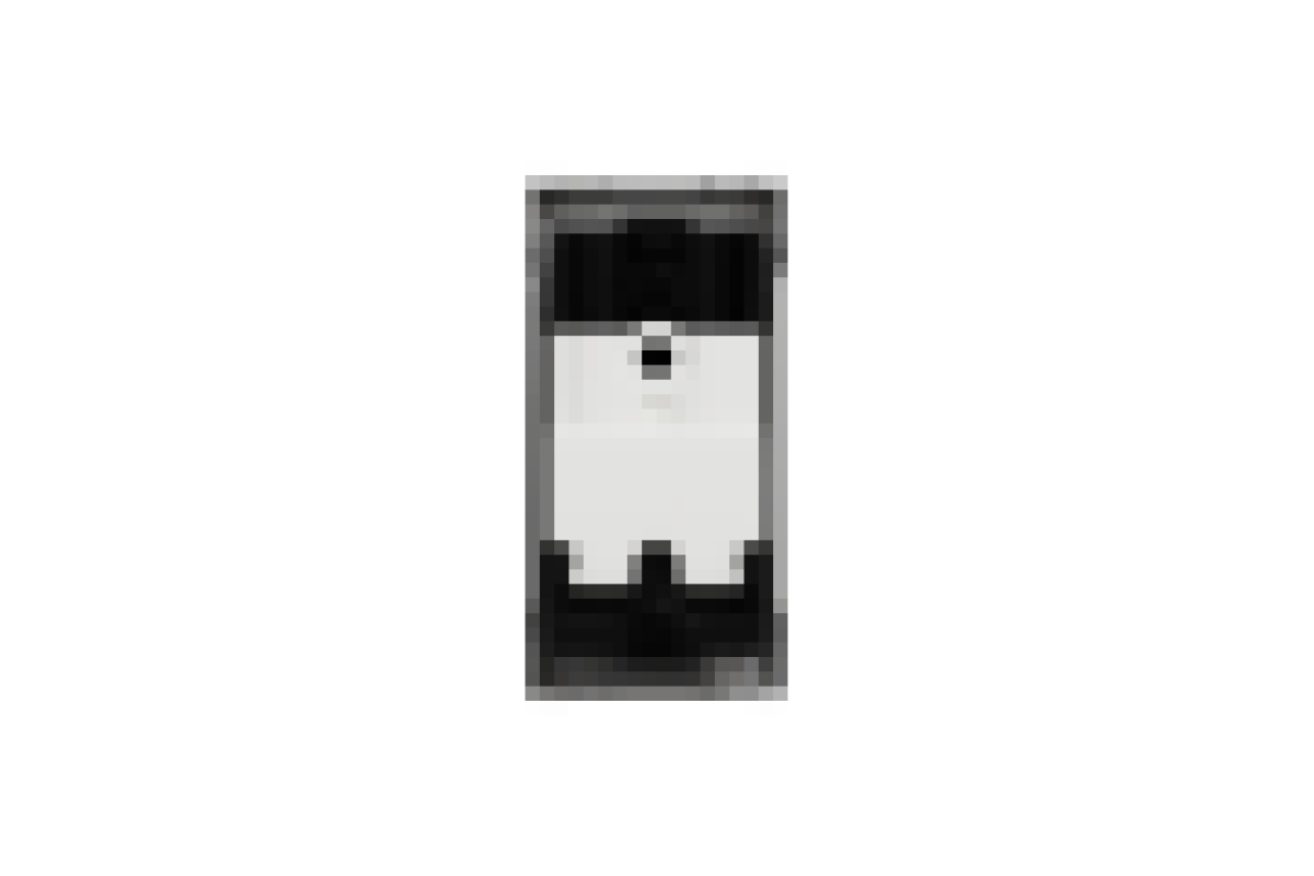 Розетка TV одинарна, 1 модуль алюміній (NU346130)