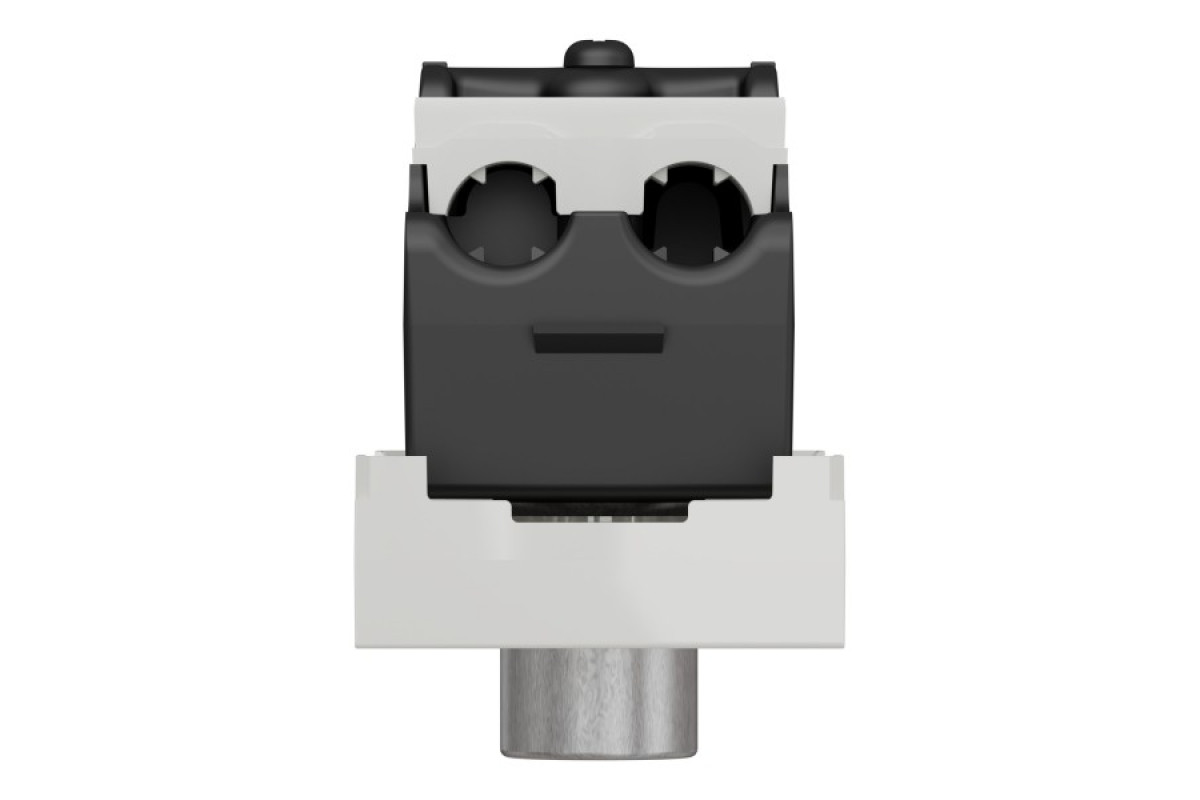 Розетка TV одинарна, 1 модуль білий (NU346118)