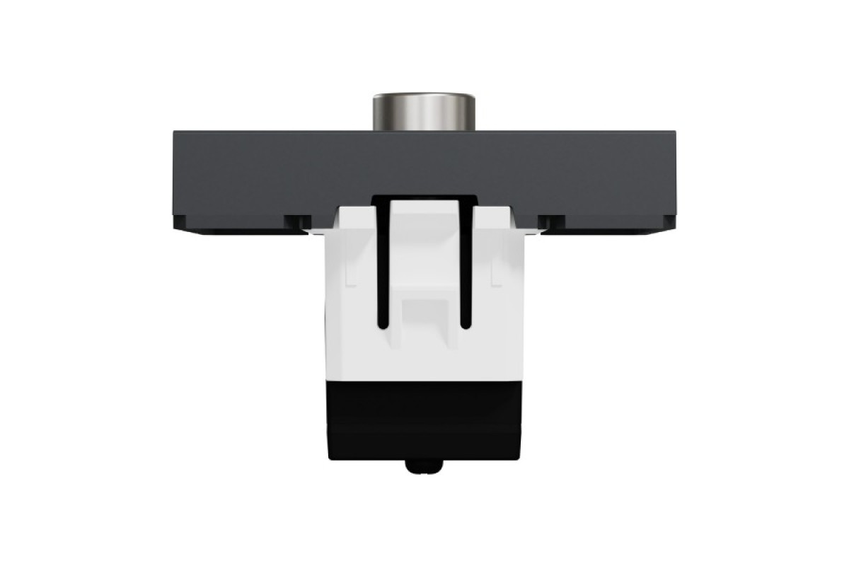 Розетка TV одинарна, 2 модулі антрацит (NU346254)