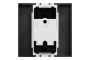 Розетка TV одинарна, 2 модулі антрацит (NU346254)