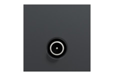 Розетка TV одинарна, 2 модулі антрацит (NU346254)