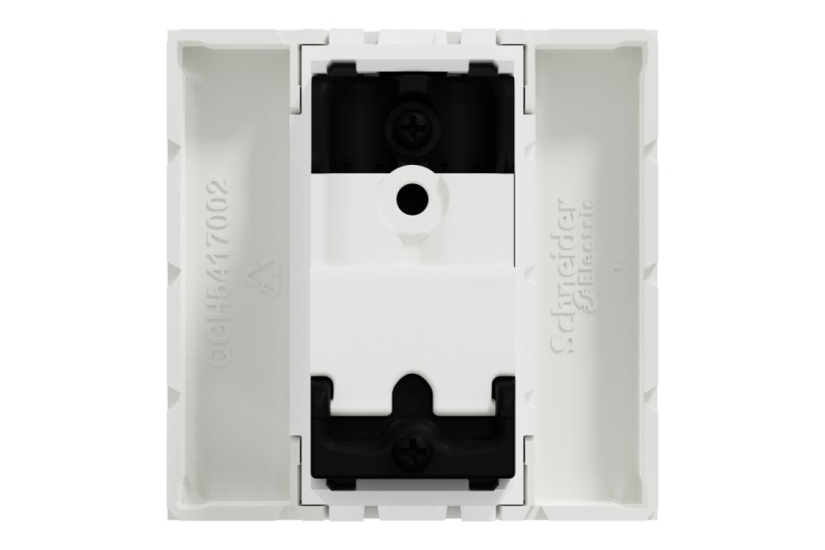 Розетка TV одинарна, 2 модулі білий (NU346218)