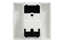 Розетка TV одинарна, 2 модулі білий (NU346218)