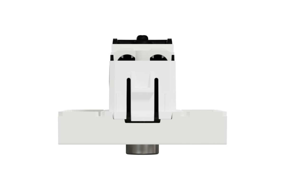 Розетка TV одинарна, 2 модулі білий (NU346218)