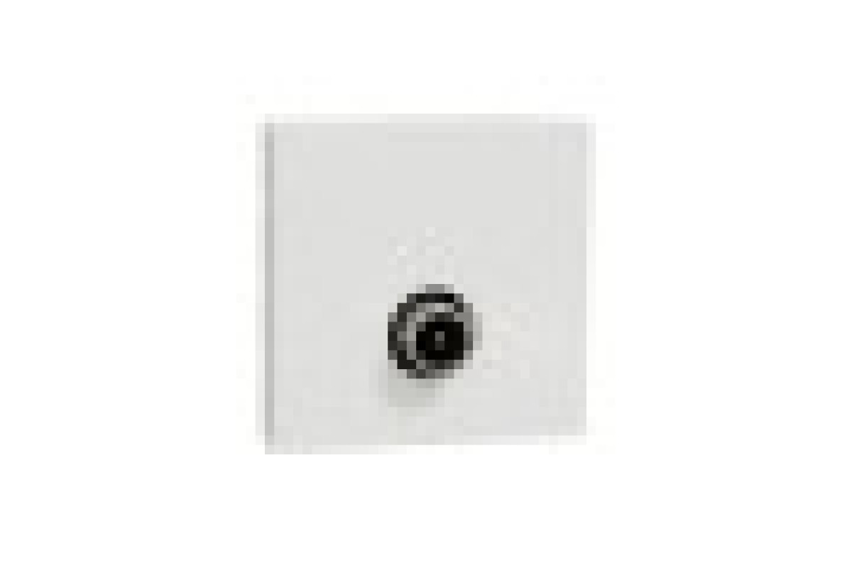 Розетка TV одинарна, 2 модулі білий (NU346218)