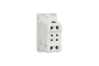 Розетка Unica New без заземлення зі шторками біла, гвинтові клеми, 10 А, 1 модуль (NU303118)