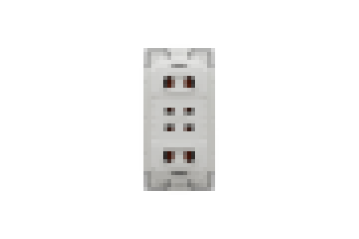 Розетка Unica New без заземлення зі шторками, клеми гвинтові, 1 модуль, алюміній (NU303130)