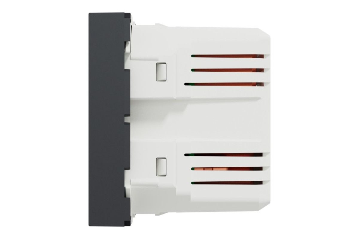 Розетка USB подв. 2.1А 2 модуля антрацит (NU341854)