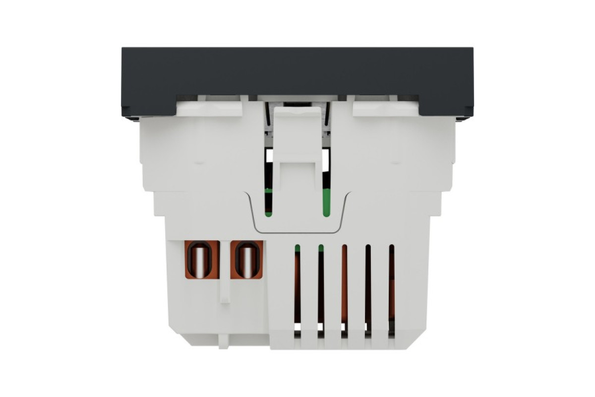 Розетка USB подв. 2.1А 2 модуля антрацит (NU341854)