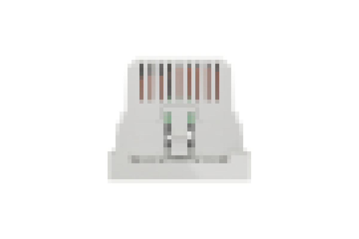 Розетка USB подвійна 2.1А 2 модулі білий (NU341818)