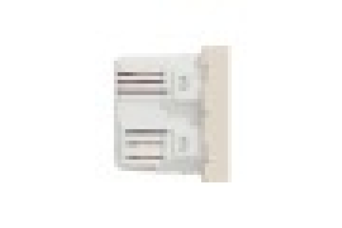 Розетка USB подвійна, 2.1А, 2 модулі, бежева Unica New Studio (NU341844)