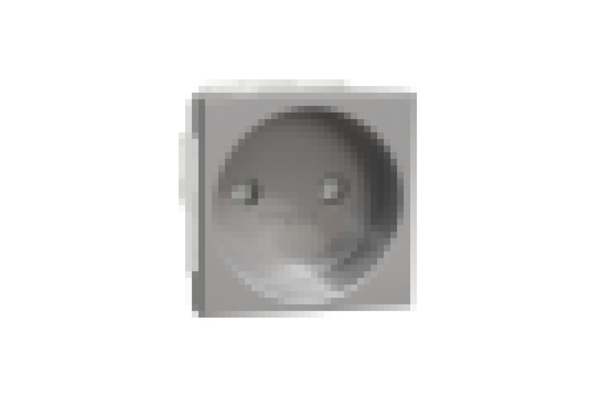 Розетка без з/к зі шторками 16А гвинтові зажими, 2 м ал (NU303330)