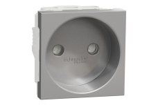 Розетка без з/к зі шторками 16А гвинтові зажими, 2 м ал (NU303330)