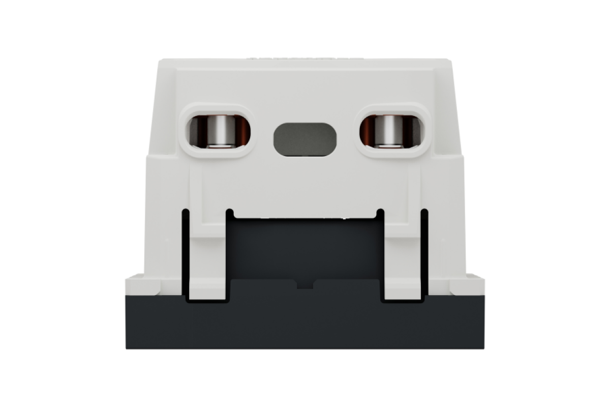 Розетка без з/к зі шторками 16А гвинтові зажими, 2 м ант (NU303354)