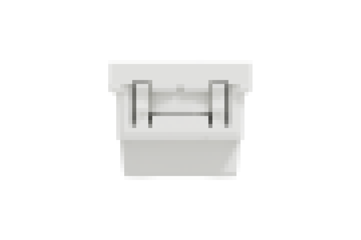 Розетка без з/к зі шторками 16А гвинтові зажими, 2 м білий (NU303318)