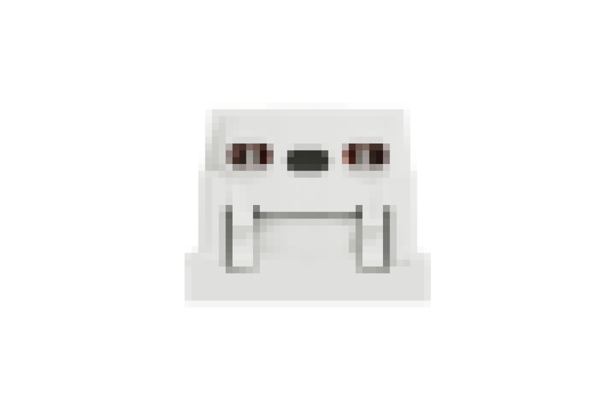 Розетка без з/к зі шторками 16А гвинтові зажими, 2 м білий (NU303318)