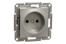 Розетка без заземлення Asfora Бронза (EPH3000169)