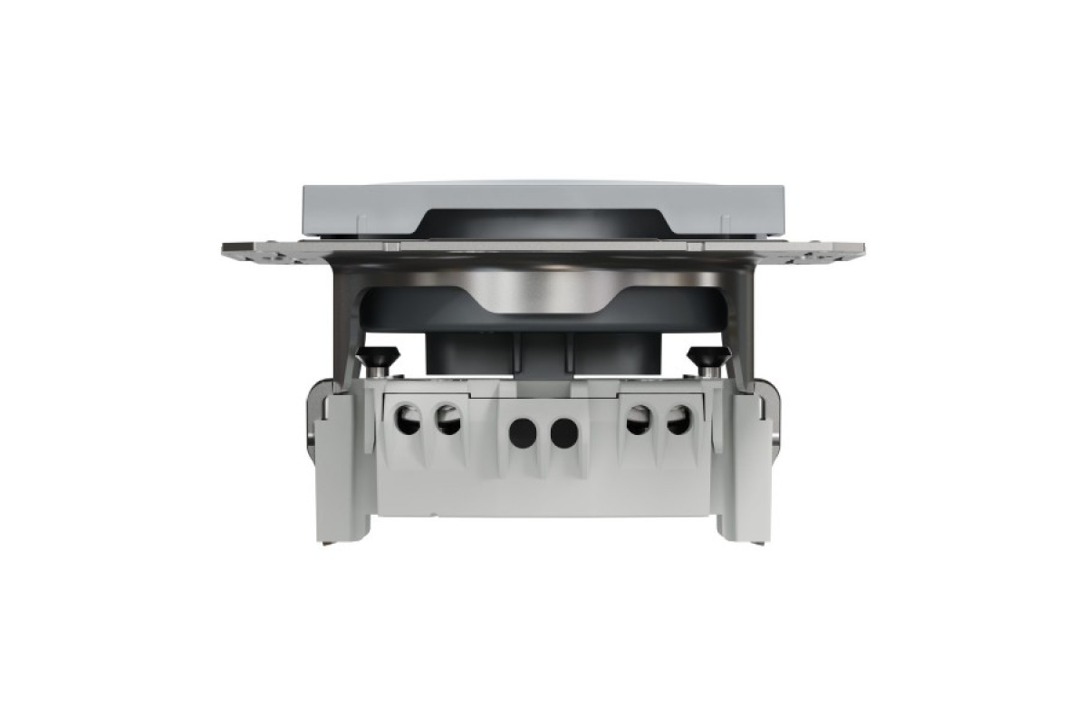 Розетка без заземлення Asfora Сталь (EPH3000162)