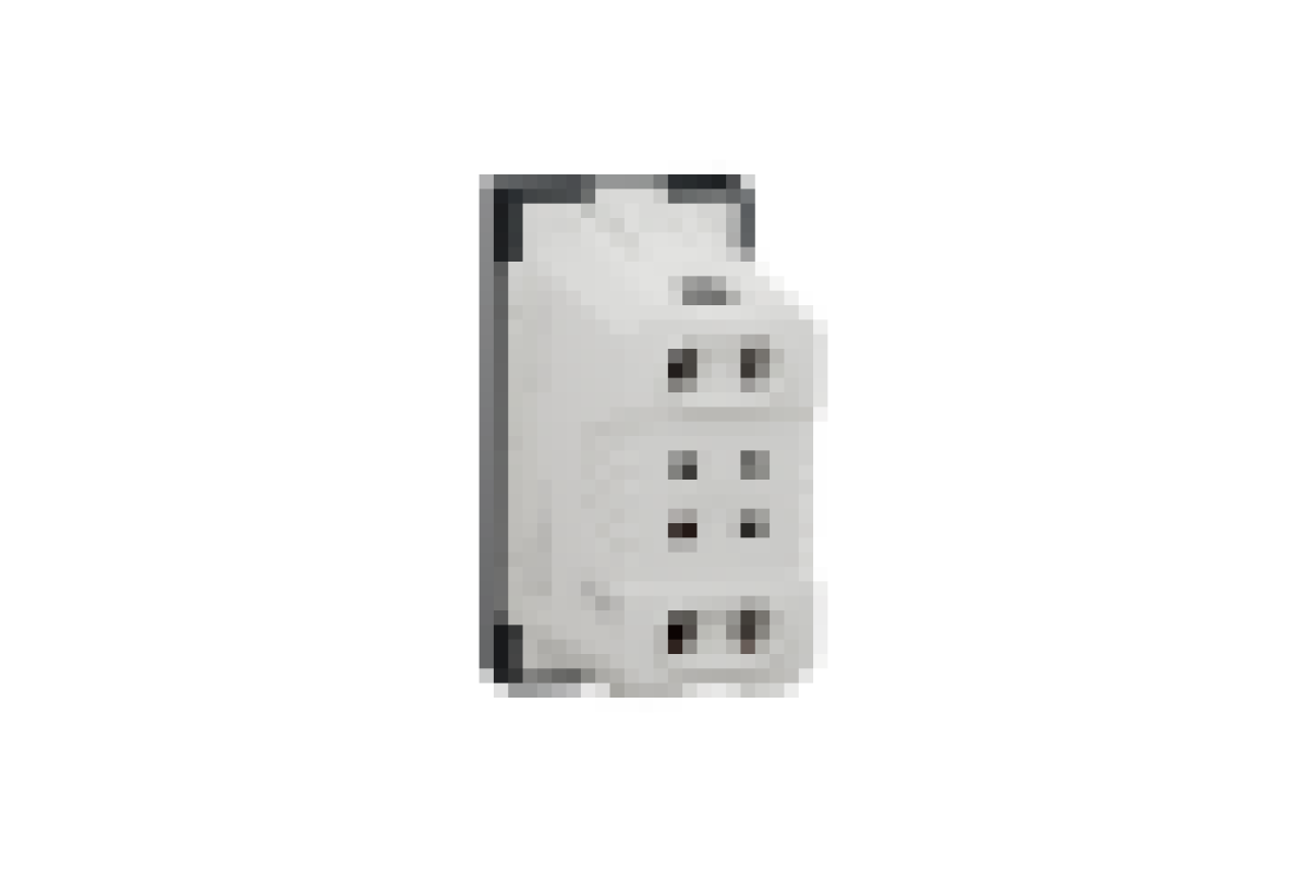 Розетка без заземлення зі шторками, клеми гвинтові, 1 модуль, антрацит (NU303154)