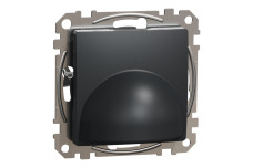 Розетка для виводу кабеля Чорний Sedna Design (SDD114903)