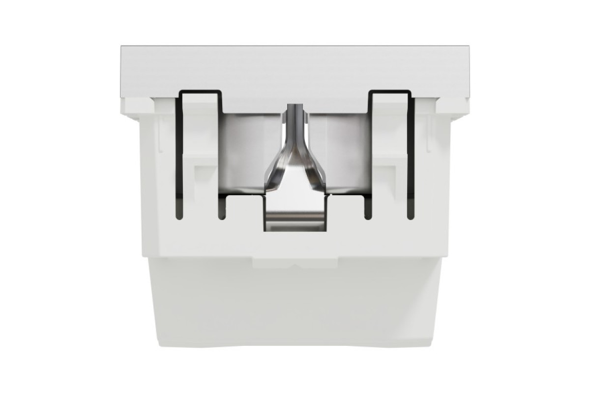 Розетка з з/к зі шторками 16А гвинтові зажими алюм (NU303730)